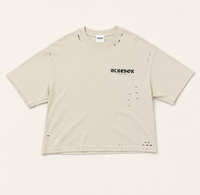 BEYOND Frayed Boxy Tee
