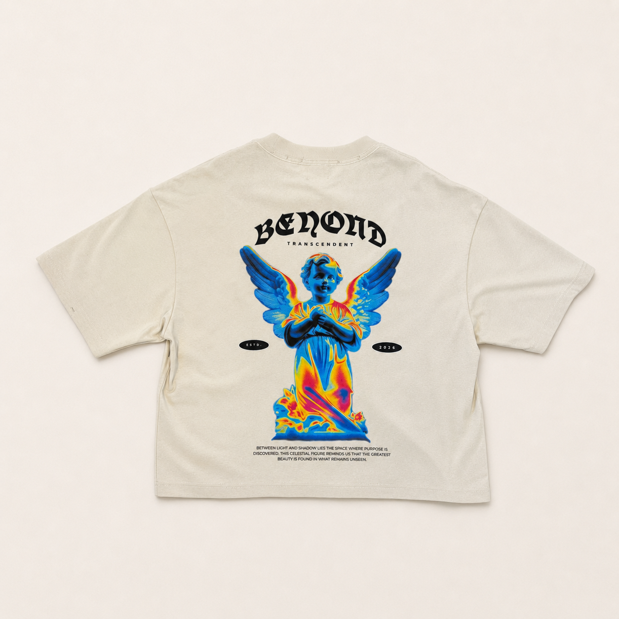 BEYOND Frayed Boxy Tee