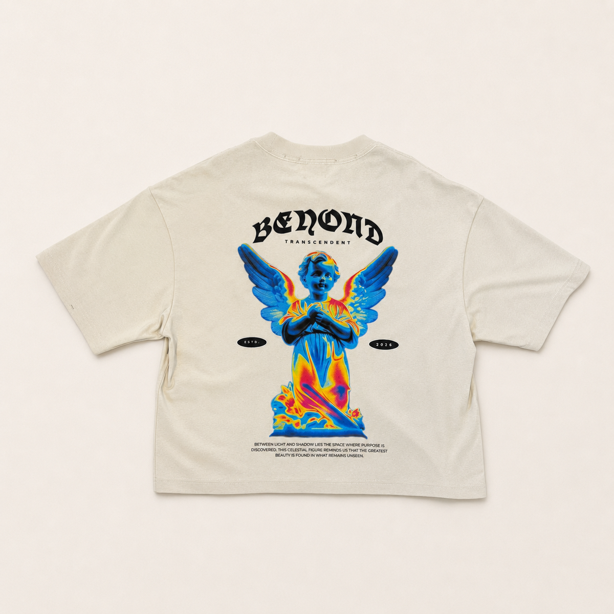 BEYOND Frayed Boxy Tee