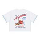 BLUSORE® NEGRONI Plaid-Lined Double-Face Boxy Tee